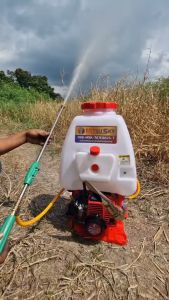 MITSUSKY เครื่องพ่นยา 767 *แถมท่อซิ่ง* ปั๊มทองเหลือง ขนาด 25 ลิตร หม้อลมคู่ 2จังหวะ พ่นยาทองเหลือง แรงดันดี พ่นยาแท้ พ่นยา ฉีดยา เครื่องฉีดน้ำ เครื่องฉีดยา ถังฉีดพ่นยา