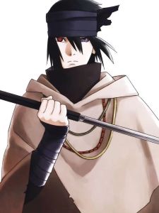 Bandai | Tranh Kim Cương Naruto Uchiha Sasuke - Chidori Lightning Sharingan Rinnegan Battle Art Anime Trang Trí Tường Quà Tặng Gia Đình