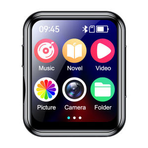 Bluetooth 5.4 MP3 player MP4 player 2 inch IPS full touch HD colour screen Support photo radio alarm video e-book etc.