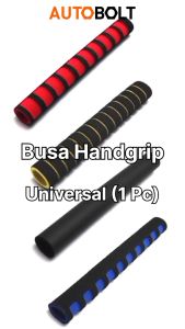 Busa Hand Grip Universal Handle Handel Hendel Fat Pad Handfat Handgrip Handpad Handlegrip Merah Biru Kuning Hitam Hijau Stang Jari Jari Motor Sepeda 1 Pc