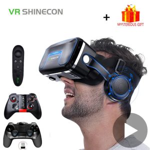 VR Shinecon 10.0 Virtual Reality Helmet 3D Glasses Casque For Smartphone Smart Phone Goggles Headset Viar Video Game Binoculars