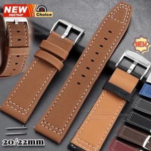 20mm 22mm New Fashion Style Women Men Wristband Smartwatch Leather Quick Release Strap for Omega for Seiko Bracelet for Rolex
