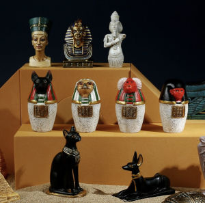 Hàng Sẳn Đồ Chơi Khảo cổ Ai Cập Cổ Đại Di Sản Thế Giới Kim Tự Tháp Tháp Nghiêng Pisa Mắt thần Horus Thần Sói.