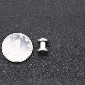 Titanium Steel Ear Expander Rings Sliding Wheel Ear Hole Enlarger Ear Studs Fashion Jewelry for Men Skull Spider Patterns