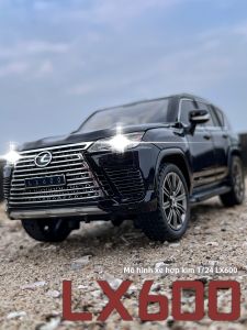 HUIYAO | Mô Hình Xe Đồ Chơi Có Cụm Giảm Sóc 1/24 Để Trưng Bày