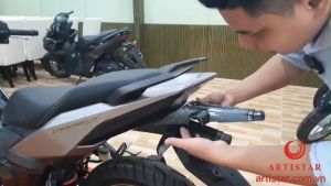 Ốp trang trí Winner 150 v1 2016-2018 Carbon Artistar