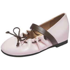 Agsdon | Inner Heel增高 Soft Sole Mary Jane Shoes