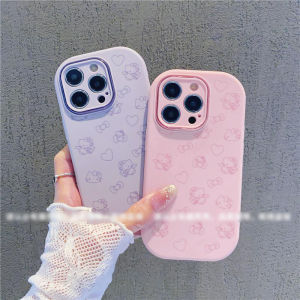 Light Pink Hello Kitty All-Inclusive Phone Case for Iphone16/15promax New Arrival Apple 14plus Niche Style 12/13 Lavender Purple Xiaomi 14 Soft Case Redmi K60/70 Cute