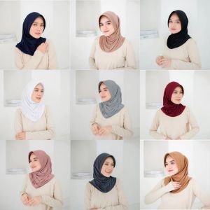 Pashmina Kaos Rayon Premium/Pashmina Meleyot/Pashmina Kaos Rayon Kekinian