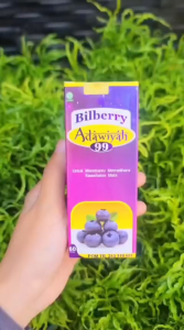 KAPSUL BILBERRY ADAWIYAH 99 HERBAL SOLUSI KESEHATAN MATA MINUS PLUS SILINDER RABUN KATARAK GLAUKOMA