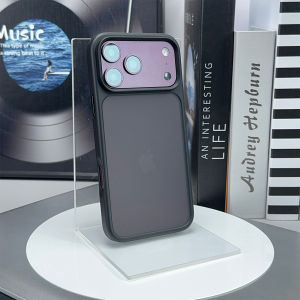 18 ProMax Luxury Business Translucent Phone Case for iPhone 18 17 Pro Max 18Pro Shockproof Bumper Acrylic TPU Hybrid Armor Cover