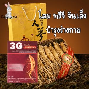 Ginseng โสม ทรีจี จินเส็ง 30 แคปซูล กิฟฟารีน บำรุง ร่างกาย ปรับสมดุล
