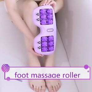 Dụng Cụ Mát Xa Chân 4 Con Lăn Thiết Bị Massage Thể Dục Tại Nhà Thư Giãn Huyệt Đạo