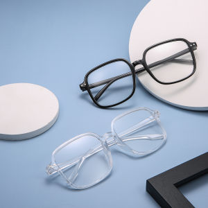 OQ BOGA 2 สีแฟชั่น 2 จุดออกแบบตกแต่งกลางแจ้งกรอบแว่นตาผู้ชายผู้หญิงแว่นตาป้องกันดวงตา