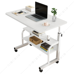 โต๊ะโน้ตบุ้ค โต๊ะเอนกประสงค์ โต๊ะโน๊ตบุ้ค โต๊ะข้างเตียง โต๊ะเลื่อน ปรับระดับได้ รุ่น 1815 1812 New