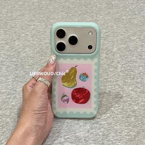 LIANGWU | Summer Fresh Fruit Simple Style Trendy Anti-drop Phone Case