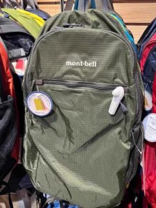 Montbell Lightweight Outdoor Hiking Backpack Cycling Running Traveling Dual-Shoulder Bag Soft Handle Korean Style Shell Shape