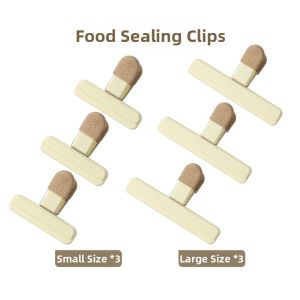 CAROTE | Food Sealing Clips for Snacks Anti-Moisture Preservation