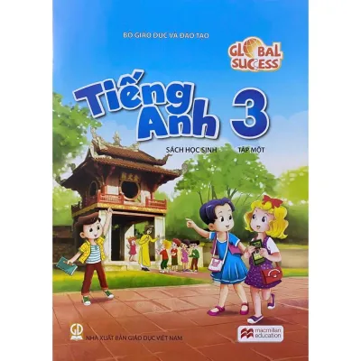 Sách: Tiếng Anh 3 Sách Học Sinh Tập Một - Kết Nối Tri Thức Với Cuộc Sống (Global Success Phiên Bản Mới Nhất Năm 2026)