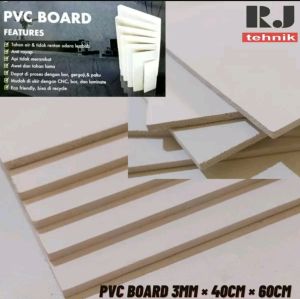 PVC Foam Board Tebal 3mm - 5mm Ukuran 40 × 60 cm