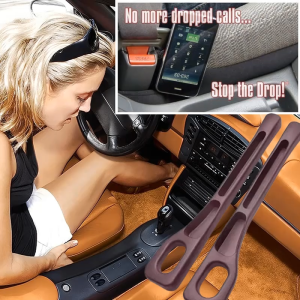 Car Seat Gap Filler Organizer Universal Fit Car SUV Truck Console Side Plug Strip Stopping Phone Key from Falling Pack of 2 Black