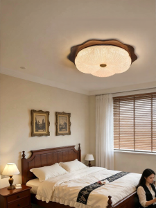 DGY | French Cream Vintage Creative Floral Ceiling Light