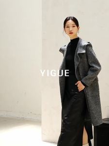 Yigue | Silk Bunny Fleece Korean Lazy Style Womens Coat