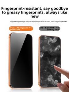 OUXUAN | Privacy Anti-Fingerprint Full-Screen HD AR Tempered Glass