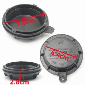 ไฟหน้าหลอดไฟซ็อกเก็ตฝุ่นต่ำคานปกหลังไฟ LED ขยายหมวกสำหรับมิตซูบิชิ O Utlander 2010-2016แลนเซอร์2008-2017