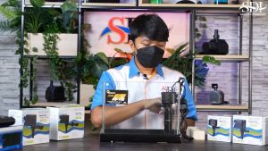 RECENT QFS 11 Watt Lampu UV dalam Quick Filter Sterilizer Aquarium 11W