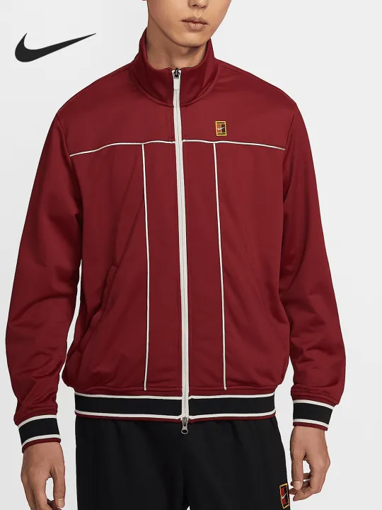 Nike| Áo Khoác Tennis Nike Chính Hãng Form Rộng Có Cổ Đứng | Lazada.vn