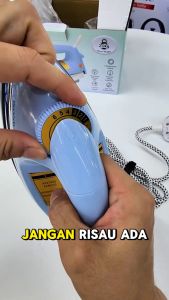 Isonic Electric Dry Iron - Sky Blue IDI-HV20 (2.0KG HEAVY WEIGHT) Vintage Design Similar to NI-25AWT