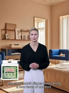 PureTrust Brand  Adult Pull Up Diapers With Super Absorbency  / 50pcs  Per Pack