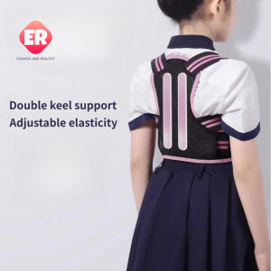 【ER】Adolescent Posture Correction Belt Spinal Back Support Strap Anti Hunchback Correction Strap for Men and Women