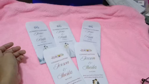 Money Envelope for Wedding /  Birthday  - Personalize & Customized Details for any occassions