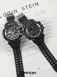 SANDA 3367 Mens Electronic Watch Large Dial Multi Functional Outdoor Waterproof Student Sports Electronic Watch