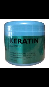HAIRMASK KERATIN 500GR | PERAWATAN RAMBUT RUSAK