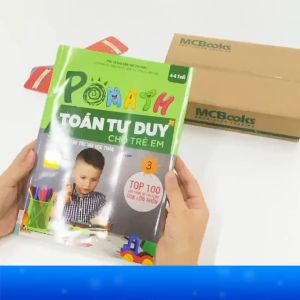 Sách Pomath - Toán Tư Duy Cho Trẻ 4-6 Tuổi (Tập 3)