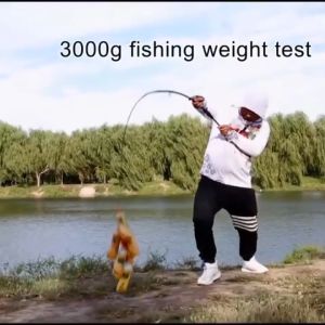 Joran Casting Carbon Fiber Max Drag 20kg: Spinning Fishing Rod & Baitcasting Fishing Pole
