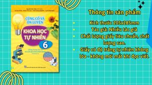 Sách - Củng Cố và Ôn Luyện Khoa Học Tự Nhiên Lớp 6 - Dùng chung cho các bộ SGK hiện hành - ndbooks