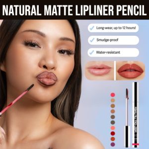 Hot Sale Tear Lipliner Natural Matte Lipliner Pencil  Long Lasting Lip Waterproof Non-Stick Cup