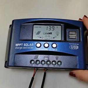 MPPT Bộ điều khiển năng lượng mặt trời-60A Bộ Điều Chỉnh Năng Lượng Mặt Trời MPPT 40/50/60/100A 12/24V Bộ Điều Khiển Sạc Năng Lượng Mặt Trời Điều Khiển