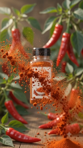 Red Cayenne Powder Premium Quality | Fine Ground Cayenne Pepper | Natural Hot Chili Powder | Culinary Herbs & Spices | Perfect for BBQ Rubs Marinades Soups Sauces Stir-Fry Meat Seafood & Everyday Cooking | 200mL Bottle Shaker