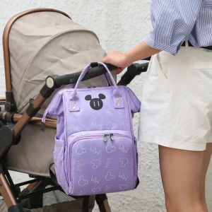 ความจุสูง - ชาร์จ USB กระเป๋าคุณแม่แฟชั่น กระเป๋าแฟชั่น กระเป๋าขวดนม กระเป๋าสำหรับคุณแม่ แม่และเด็ก เก็บอุณหภูมิได้ ใส่ขวดนม มีช่องใส่ทิชชู่ด้านข้าง