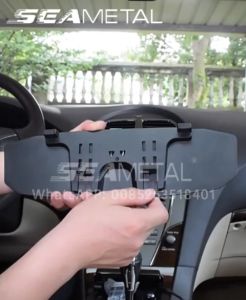 SEAMETAL Car Frameless Auto Assisting Mirror Accessories Angle Panoramic Rear View Mirror Large Vision Rearview Anti-glare