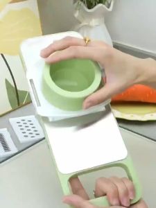 buy 1 get 6!Vegetable cutter 6 in 1 Multifunction Vegetable Cutter Set Detachable Vegetables Chopper Garlic Slicer Grater Kitchen Tools Cucumber Grater CutterFood Chopper Detachable