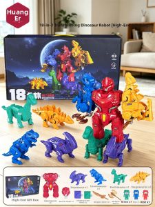 HUANGER | Magnetic Combination Robot Transformer Toy