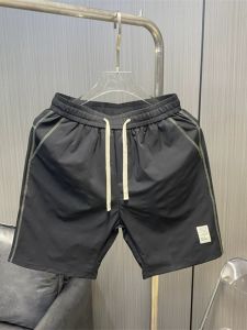 Summer Ice Silk Thin Sports Workwear Shorts Mens Basketball American Trendy Loose Casual Pants Five Points Leisure Trousers