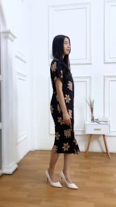 DASTER BUSUI KANCING DEPAN DRESS WANITA DEWASA RAYON ADEM TERBARU