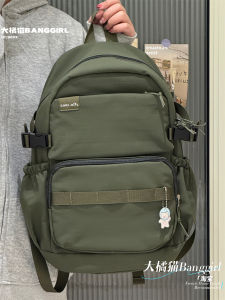 กระเป๋าเป้สะพายหลังผ้า Oxford ความจุขนาดใหญ่สำหรับผู้ชายและผู้หญิง กระเป๋าเดินทางแบบสะพายไหล่สองข้างสำหรับการปีนเขากลางแจ้ง กระเป๋าใส่หนังสือ กระเป๋าสะพายไหล่แบบลำลอง